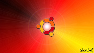 Картинка компьютеры ubuntu+linux фон логотип