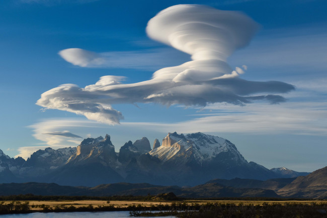 Обои картинки фото природа, облака, простор