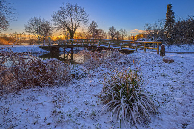 Обои картинки фото природа, зима, простор