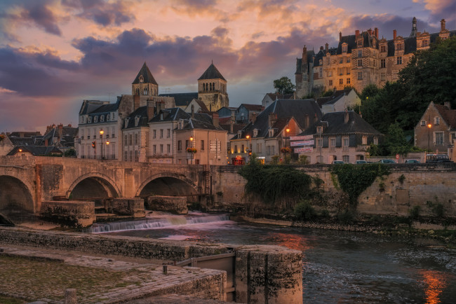Обои картинки фото saint aignan, города, - панорамы, простор