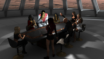 Картинка 3д+графика фантазия+ fantasy девушка взгляд фон