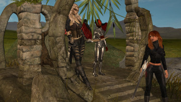 Картинка 3д+графика фантазия+ fantasy взгляд фон девушка