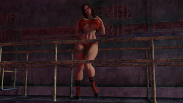 Картинка 3д+графика люди+ people фон взгляд девушка