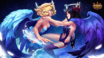 Картинка видео+игры ~~~другое~~~ хроники хаоса крылья селеста hero wars девушки