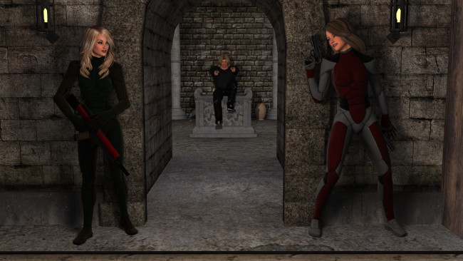 Обои картинки фото 3д графика, фантазия , fantasy, фон, взгляд, девушка