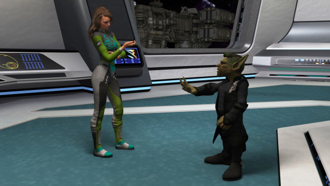 Обои картинки фото 3д графика, фантазия , fantasy, фон, взгляд, девушка