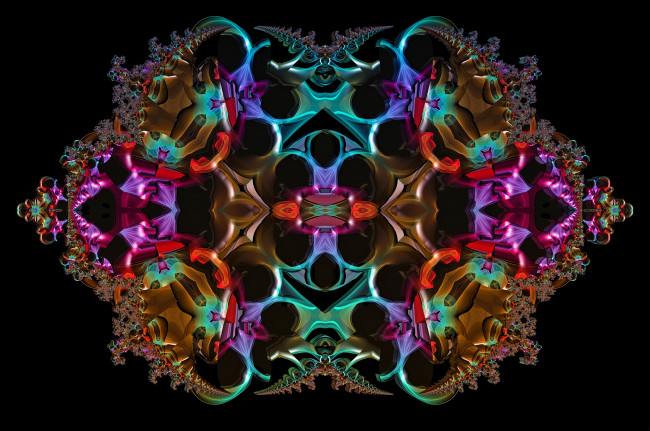Обои картинки фото 3д графика, фракталы , fractal, цвет, фон, узор