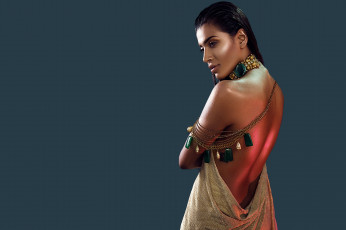 Картинка priyanka+karunakaran девушки priyanka karunakaran bollywood девушка красавица индианка индия красотка актриса модель брюнетка смуглая темнокожая наряд макияж