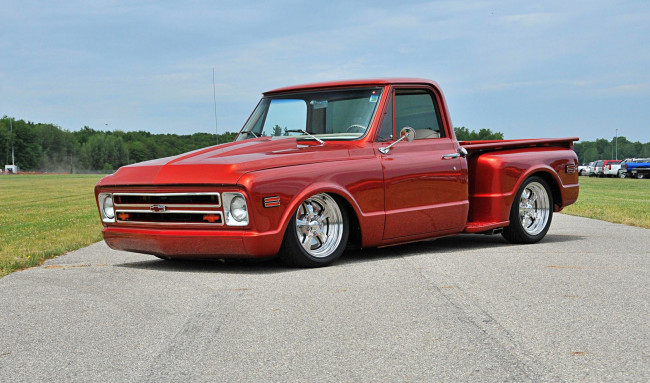 Обои картинки фото автомобили, chevrolet, pickup