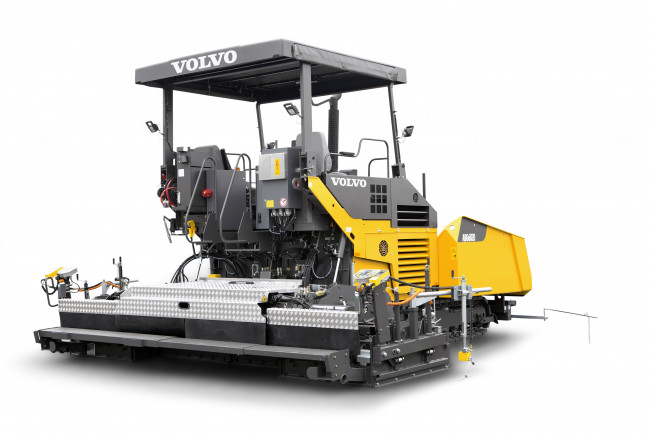 Обои картинки фото техника, асфальтоукладочная техника, volvo