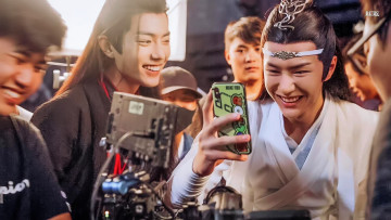 Картинка разное знаменитости сяо чжань ван ибо телефон люди