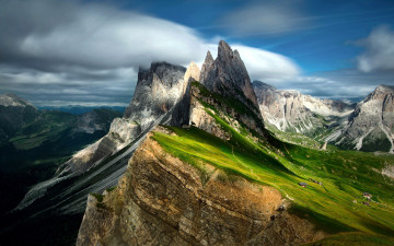 Картинка dolomite+mountains italy природа горы dolomite mountains