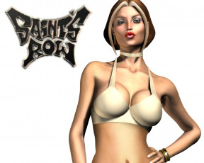 обоя saint`s, row, видео, игры