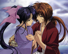 Картинка аниме rurouni kenshin