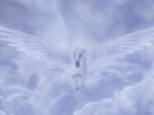 Картинка фэнтези пегасы