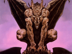 Картинка gerald brom 13 фэнтези демоны