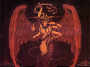 Картинка gerald brom 39 фэнтези демоны