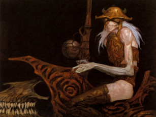 Картинка gerald brom фэнтези нежить