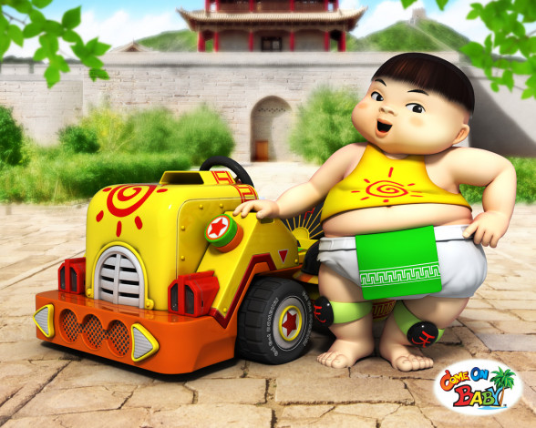 Обои картинки фото мультфильмы, come, on, babe