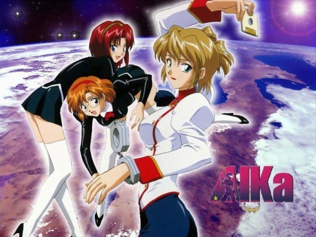 Обои картинки фото аниме, agent, aika