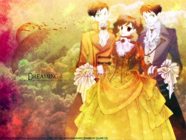 Обои картинки фото аниме, ouran, high, school, host, club
