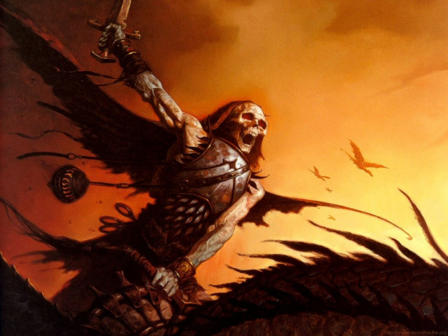 Обои картинки фото gerald, brom, 44, фэнтези, нежить