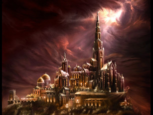 Картинка by vitaly alexius фэнтези замки