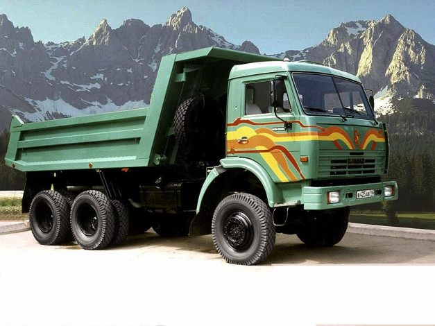 Обои картинки фото автомобили, камаз