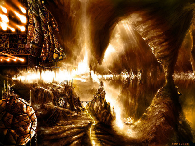 Обои картинки фото by, vitaly, alexius, фэнтези, иные, миры, времена