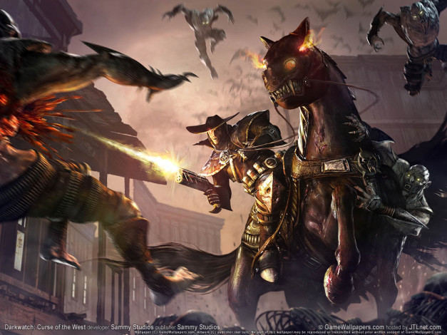 Обои картинки фото darkwatch, curse, of, the, west, видео, игры