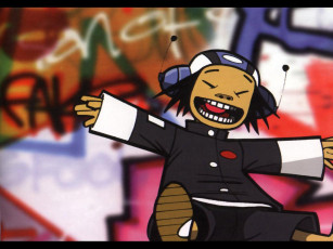 Картинка музыка gorillaz