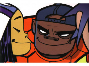 Картинка музыка gorillaz