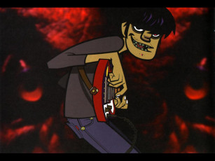 Картинка музыка gorillaz