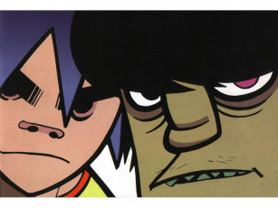 Картинка музыка gorillaz