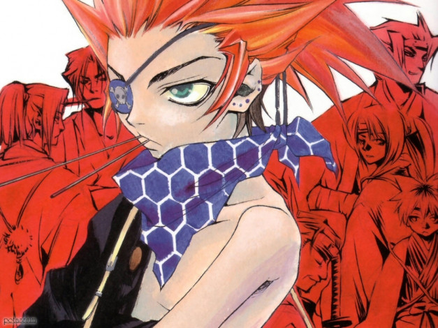 Обои картинки фото аниме, peace, maker, kurogane