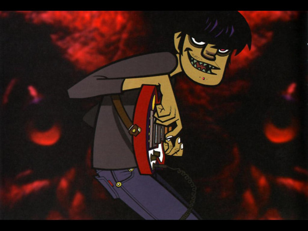 Обои картинки фото музыка, gorillaz