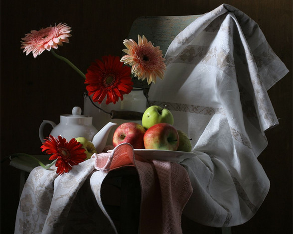 Обои картинки фото ира, быкова, еда, натюрморт