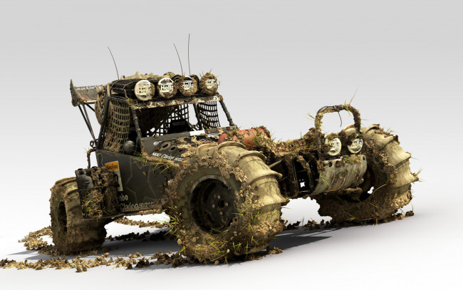 Обои картинки фото buggy, desert, автомобили, 3д