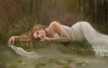 Картинка lake of longing фэнтези девушки