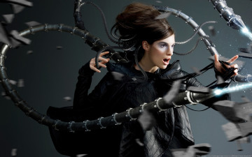 Картинка robot octopus фэнтези девушки