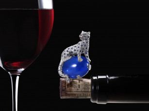 Картинка cartier бренды пантера пробка брошка