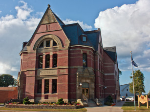 Картинка города здания дома дом флаг