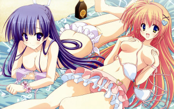 обоя аниме, hoshizora, kakaru, hashi, bridge, to, the, sky