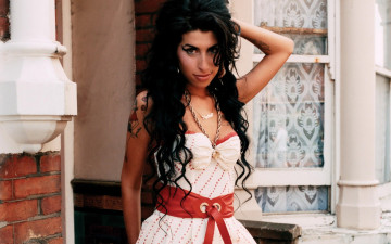 обоя музыка, amy, winehouse, певица, макияж