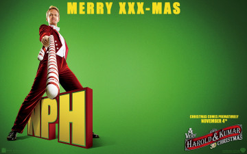 обоя very, harold, and, kumar, 3d, christmas, кино, фильмы, бабочка