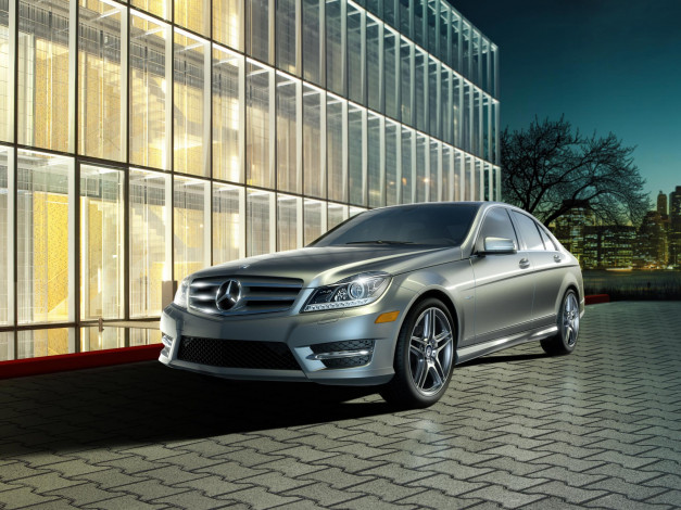 Обои картинки фото автомобили, mercedes, benz, c300s