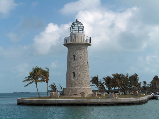 Обои картинки фото природа, маяки, usa, florida, biscayne, national, park