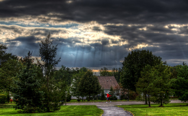 Обои картинки фото автор, kevin, lee, природа, дороги, тучи