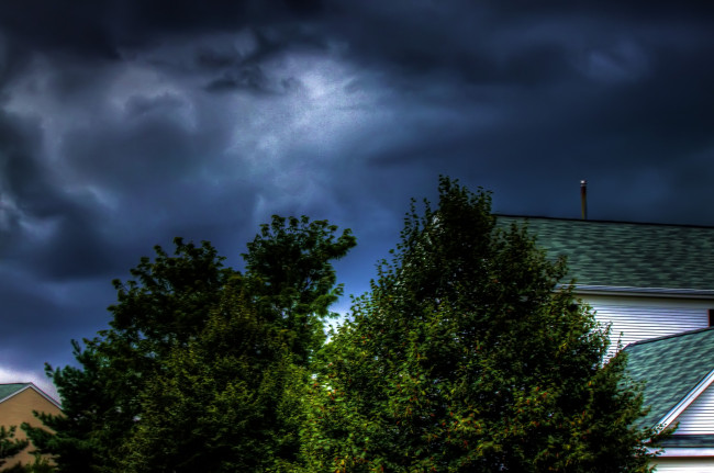 Обои картинки фото автор, kevin, lee, природа, деревья, тучи