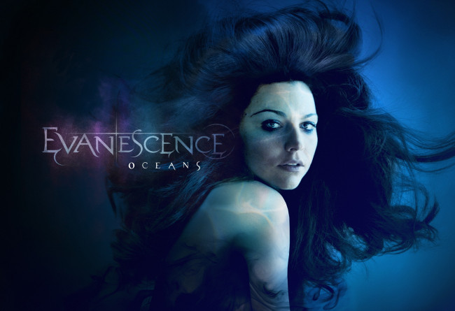 Обои картинки фото музыка, evanescence, взгляд, эми, ли, amy, lee